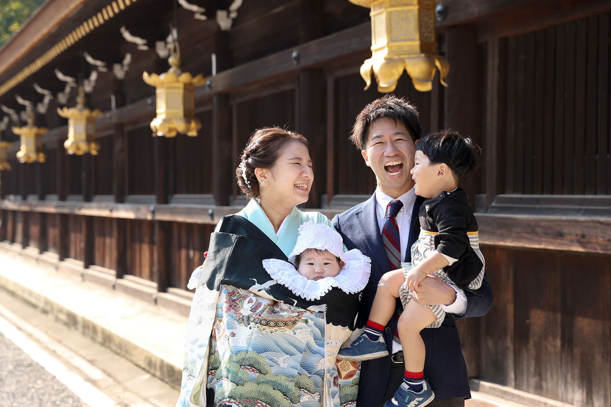北野天満宮お宮参り出張撮影