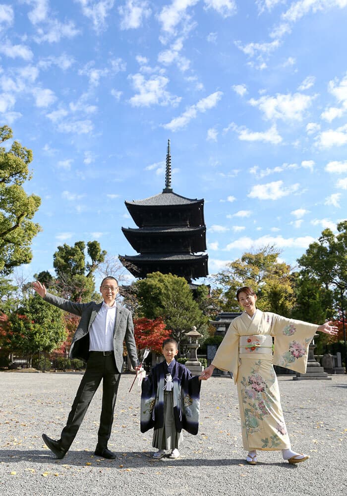 東寺七五三出張撮影