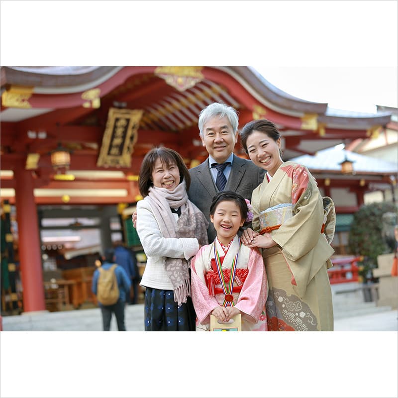 西宮神社七五三出張撮影