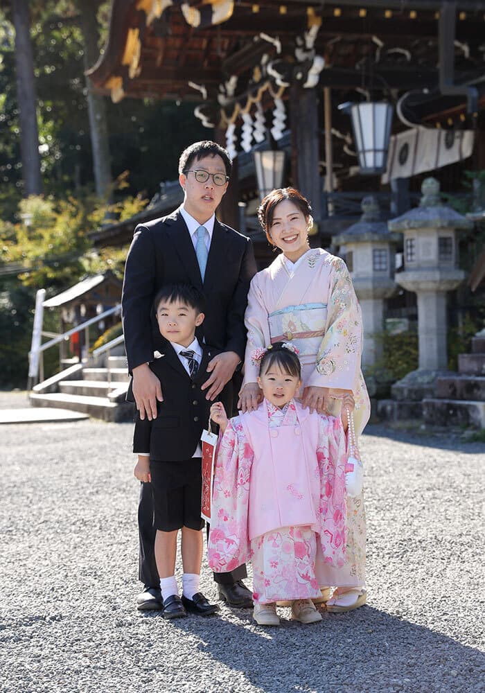 松尾大社七五三出張撮影