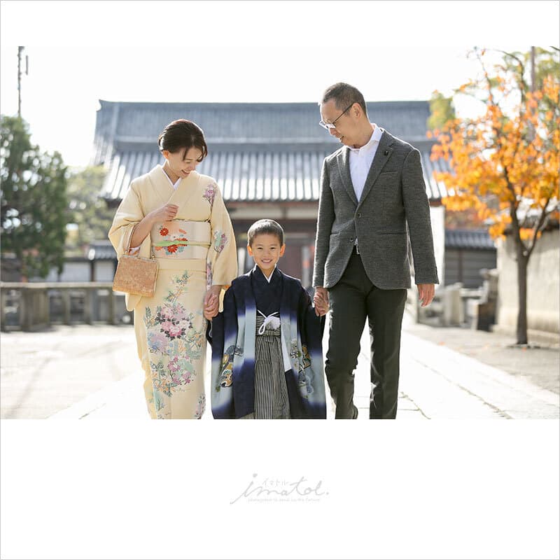 七五三ムービー出張撮影 京都の七五三出張撮影｜イマトル
