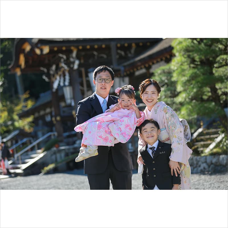 松尾大社七五三出張撮影