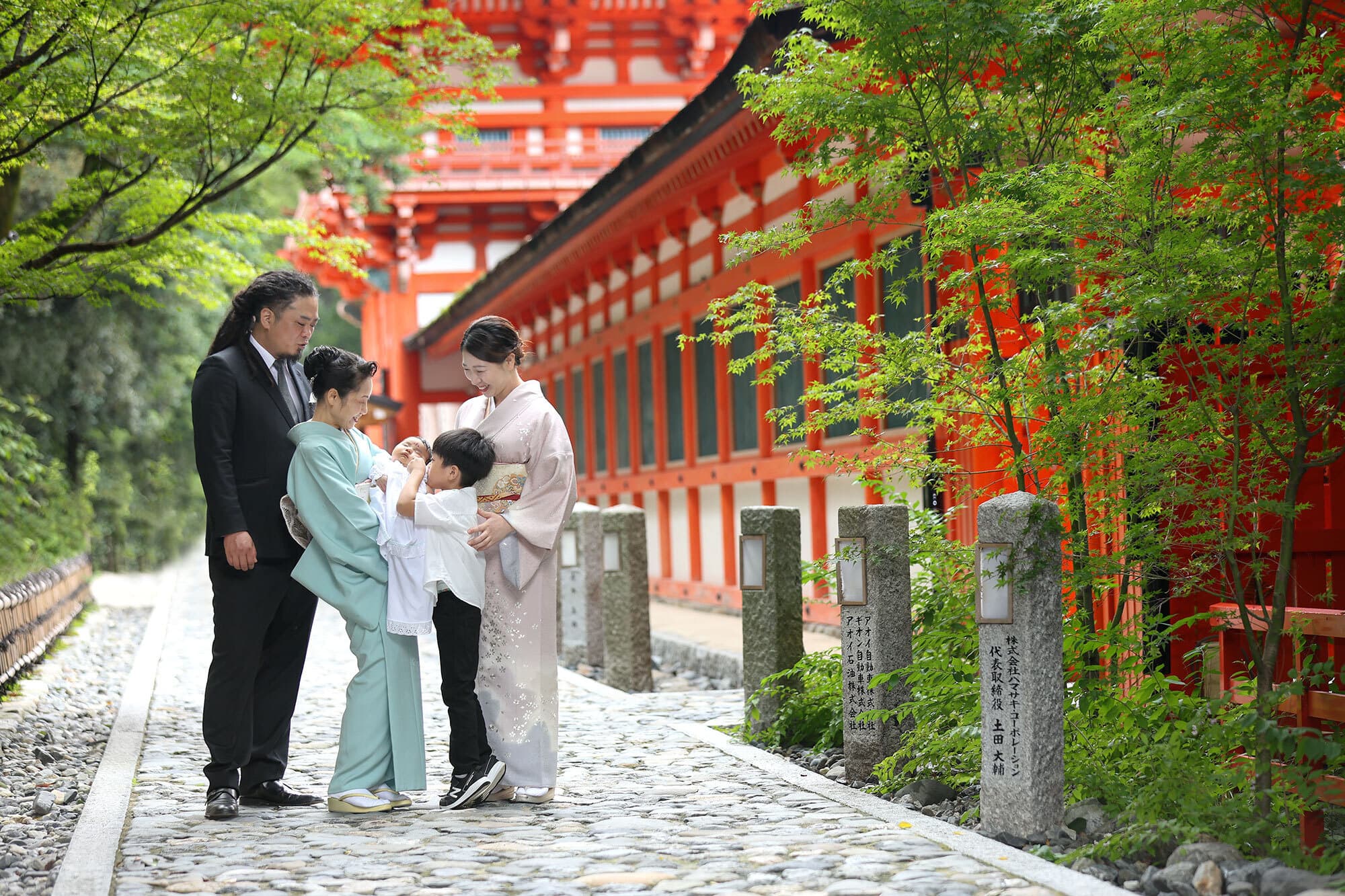 下鴨神社お宮参り出張撮影