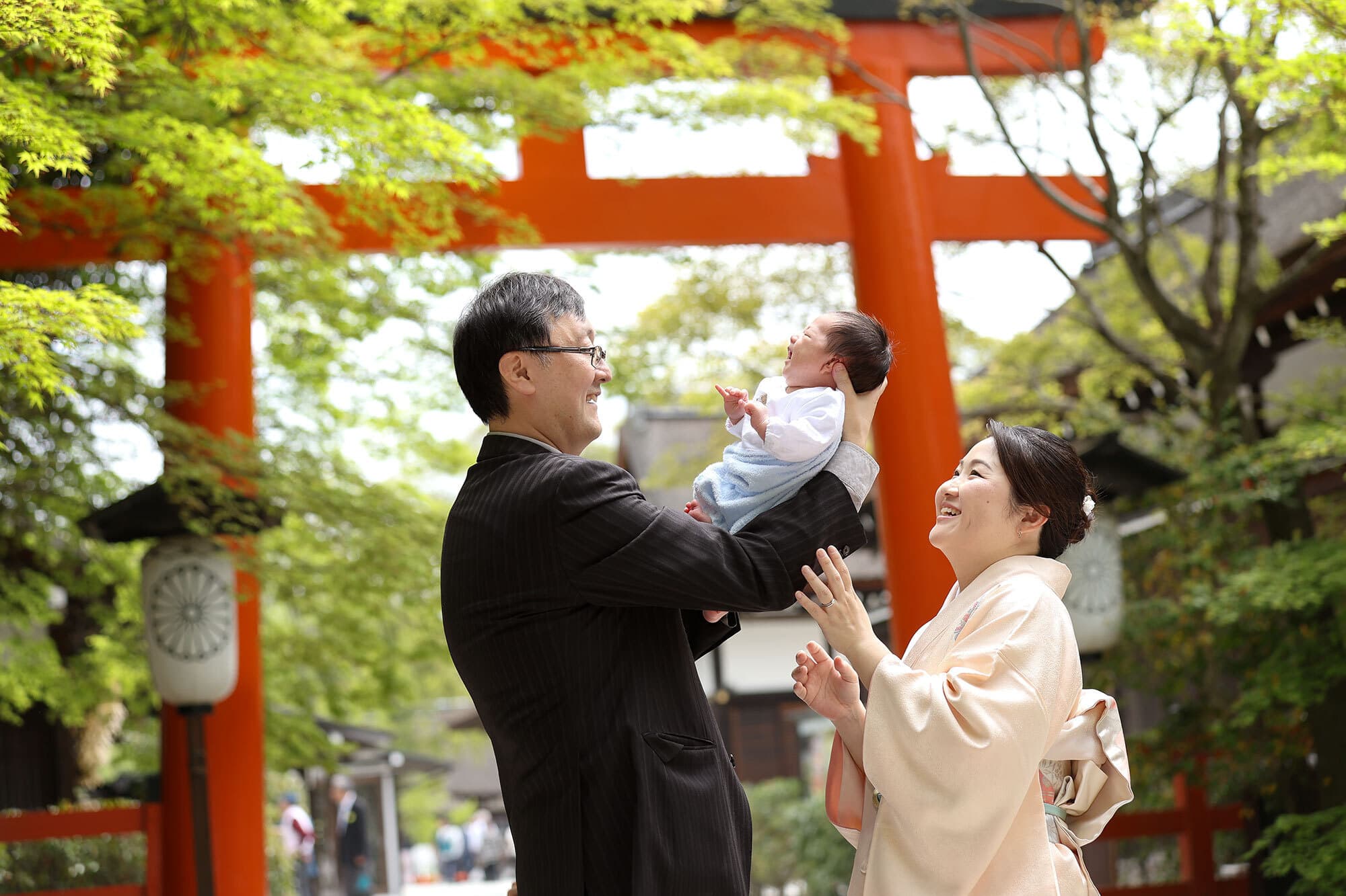 下鴨神社お宮参り出張撮影
