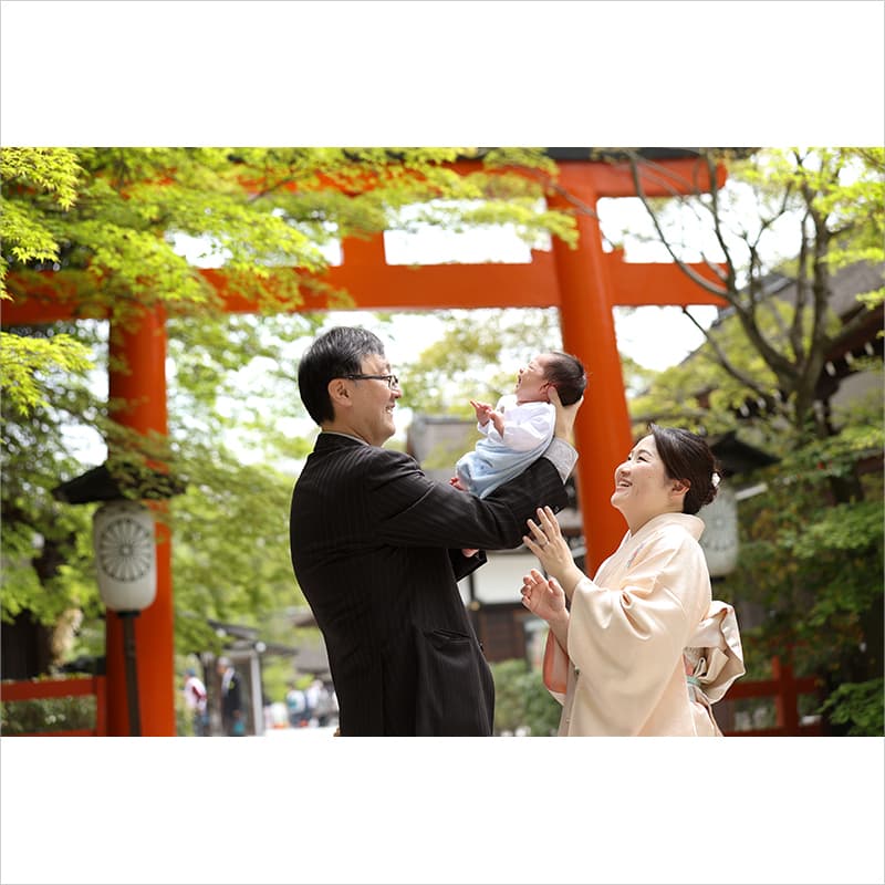 下鴨神社お宮参り出張撮影