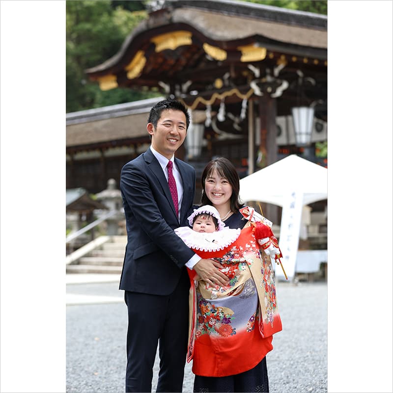 松尾大社お宮参り出張撮影