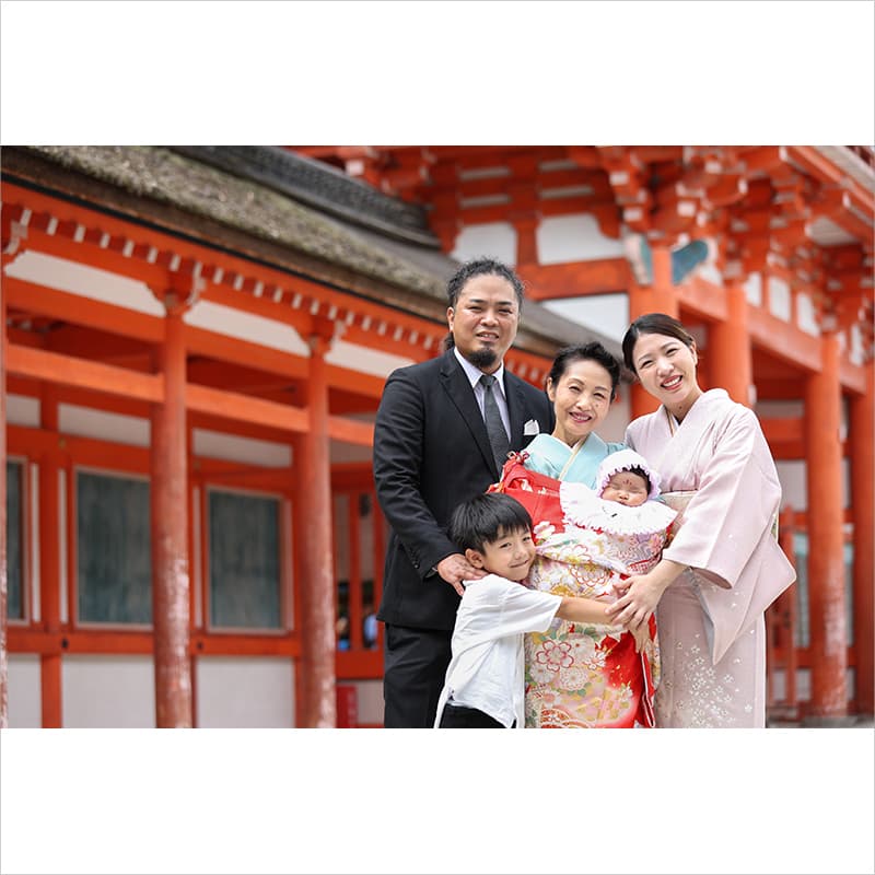 下鴨神社お宮参り出張撮影