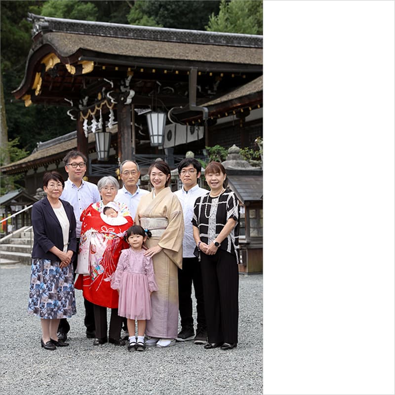 松尾大社お宮参り出張撮影